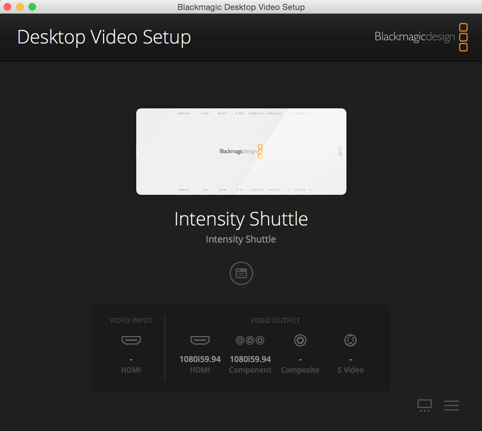 Blackmagic desktop video app